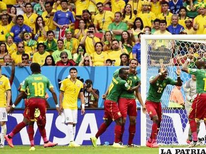 Matip anotó el empate para Camerún, pero solo fue eso