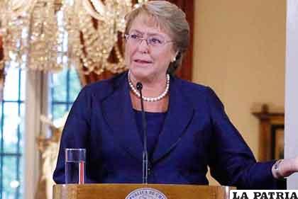 Presidenta chilena, Michelle Bachelet