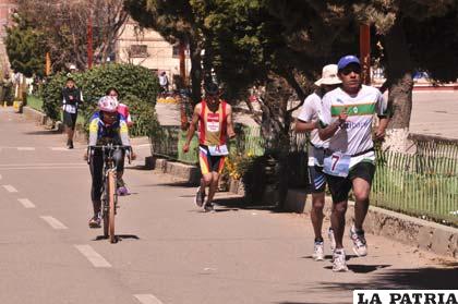 Las pruebas de duatlón se verificaron el fin de semana