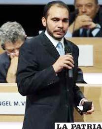 El príncipe jordano Ali bin al Hussein