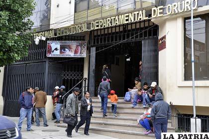 Edificio del Tribunal Electoral Departamental de Oruro