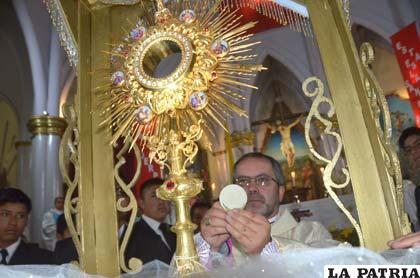 Oruro celebró la fiesta de la Eucaristía, Corpus Christi