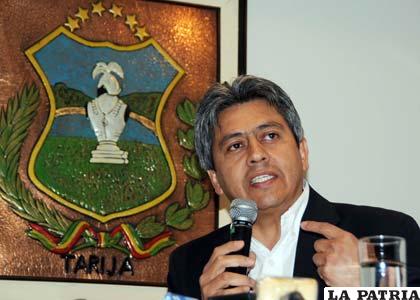 Mario Cossío, ex gobernador de Tarija