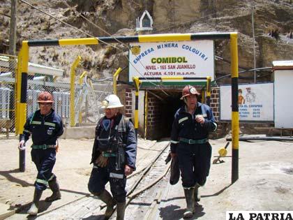 Mineros de Colquiri piden que se respeten decretos que delimitan áreas de trabajo