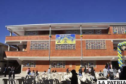 Moderna infraestructura del Colegio Sainz
