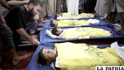 Los niños, las víctimas mortales de ataques en Israel