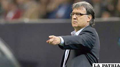 Gerardo Martino dirige a la selección de Argentina