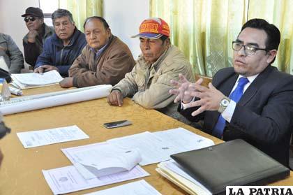 Abogado de Pablo Mamani presenta sus argumentos en conflicto por terrenos en Cala Caja
