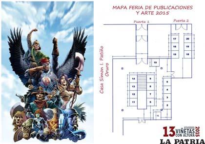 De esta forma se dispondrán los espacios en la Feria