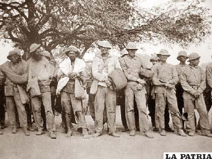 Los soldados paraguayos pelearon por su patria