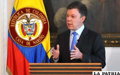 Presidente de Colombia, Juan Manuel Santos /eluniversal.com.co