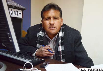 El fiscal Sandro García