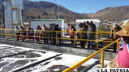 Planta de Tratamiento de Efluentes de la CBN en Huari