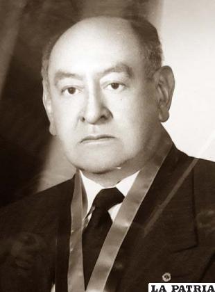 El probo orureño, Don Fausto Morales