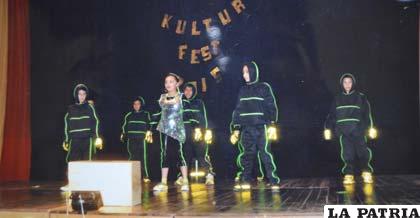 Uno de los grupos ganadores del Kultur Fest