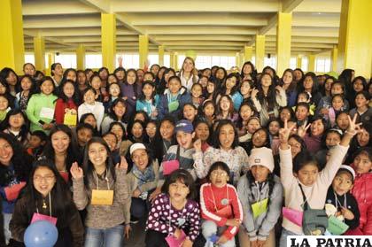 Participantes del programa en La Paz