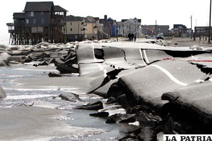 Durante el Huracán Sandy hubo mucho que hacer