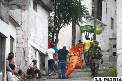 Lugar donde se efectuaron los enfrentamientos entre carteles mexicanos /laopinion.com