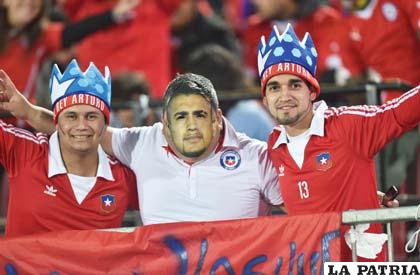 Para los chilenos Arturo Vidal es su rey /as.com