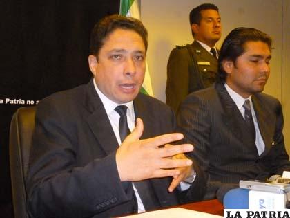 El procurador general del Estado, Héctor Arce /ABI