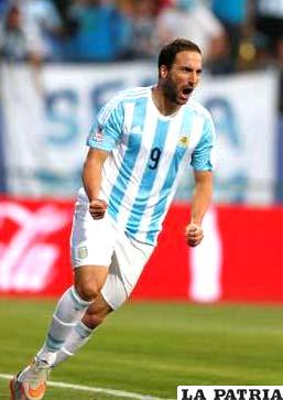 Higuaín es el goleador de Argentina /AS.COM