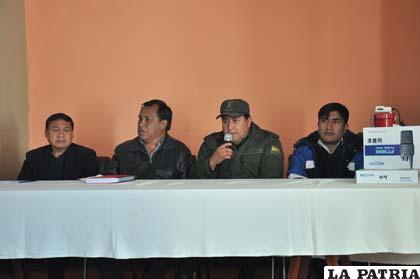 Autoridades que son parte del operativo 