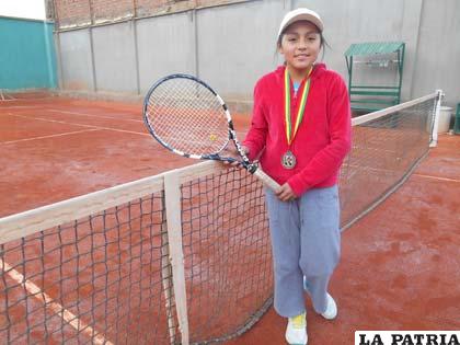 La deportista Luciana Flores