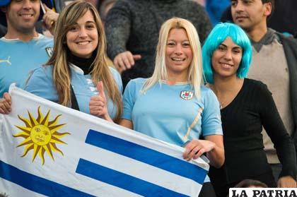 La belleza uruguaya apoyando a su selección /as.com