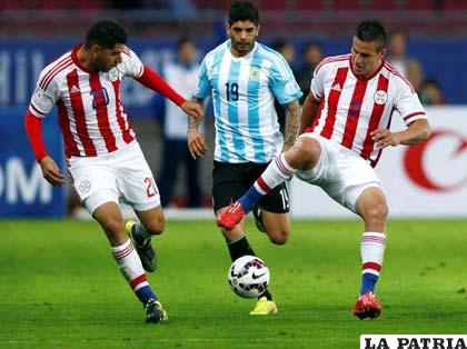 Argentina y Paraguay jugaron en la primera fase (2-2) /as.com