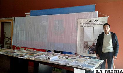 Feria Exposición de la Nación Boliviana en Letras, se expone en el Palais Concert