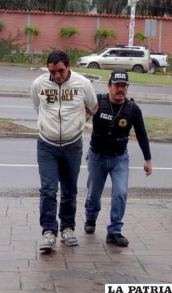 El súbdito argentino aprehendido por robo agravado
