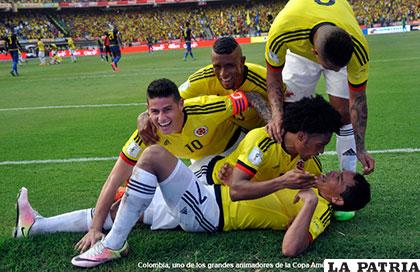 Colombia pretende ser un gran animador en la Copa América /conmebol.com