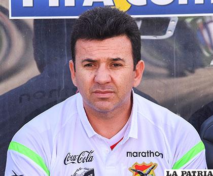 Julio César Baldivieso, seleccionador boliviano /APG