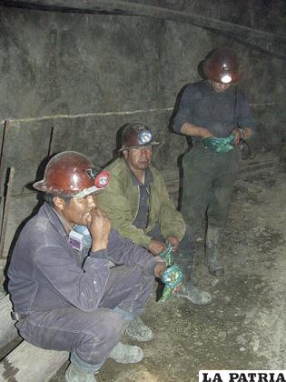 Los mineros esperan políticas que mejoren su  trabajo