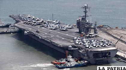 EE.UU. atacó al grupo terrorista Estado Islámico (EI) desde un portaaviones en el Mediterráneo /eldiario.es