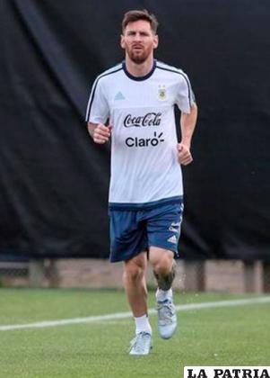 Messi realiza trabajo diferenciado /eurosport.com