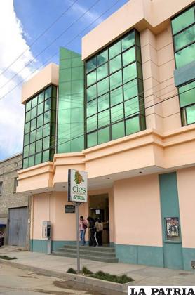 Edificio del CIES Salud Sexual y Reproductiva en Oruro