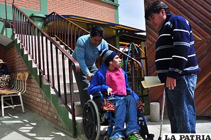 Personas con discapacidad que son atendidas en el Centro de Salud 