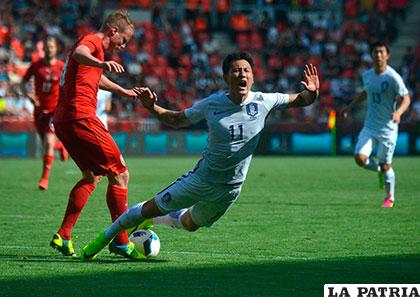 Los de República Checa al final apelaron al juego fuerte, de todas maneras ganó Corea del Sur 2-1 