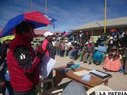 Funcionarios de Recaudaciones del Municipio visitarán los 5 distritos de Oruro