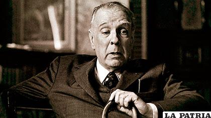 El escritor argentino Jorge Luis Borges