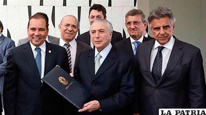 Michel Temer, presidente interino de Brasil /glanacion.com