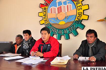 Ampliado nacional de los fabriles llevado adelante en la ciudad de Oruro