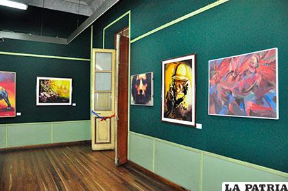 Exposición pictórica de profesores del ISBA