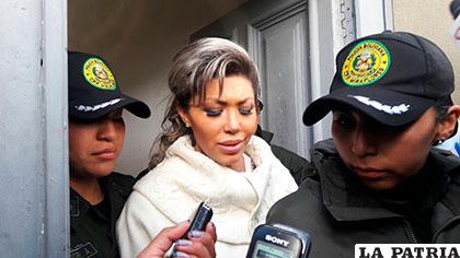 ?ltimas declaraciones emitidas por Gabriela Zapata son confusas /panamericana.bo