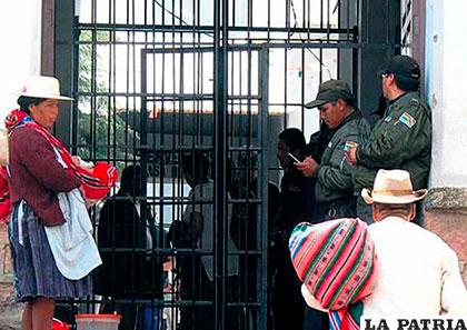 Cárceles de Chuquisaca atraviesan por una situación insostenible /ANF