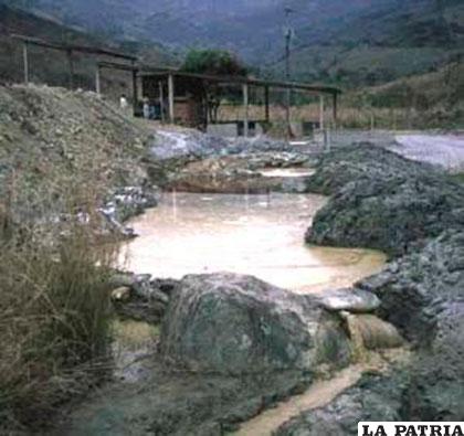 Cierta contaminación minera, afecta el medio ambiente