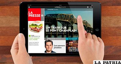 La Presse implementa el periodismo por tabletas