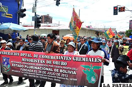 Gremiales de Oruro renovarán su directorio