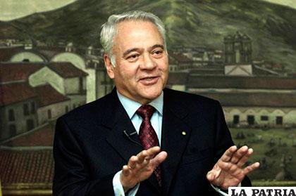 Ex presidente, Gonzalo Sánchez de Lozada /globedia.com